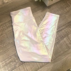 ZYIA ACTIVE WHITE UNICORN LUXE LEGGINGS 💖🦄💜